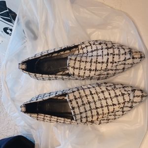Tweed shoes